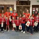 Some of our new Squirrels and volunteers