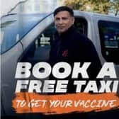 A free Vaxi Cabs service has been re-introduced to help people without transport get their Covid vaccinations