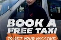 A free Vaxi Cabs service has been re-introduced to help people without transport get their Covid vaccinations