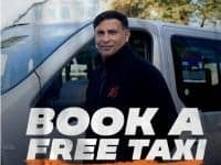 A free Vaxi Cabs service has been re-introduced to help people without transport get their Covid vaccinations