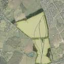 This is where the new Shenley Park development will be built