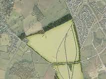 This is where the new Shenley Park development will be built
