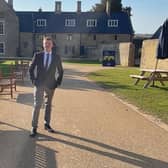 Kristian Lewis from Bletchley is aiming to walk to Pegasus Bridge to coincide with VE Day, and raise money for a charity that supports military veterans