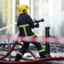 Fire crews were called to Woodend Road, Cranfield, earlier today (Wednesday)