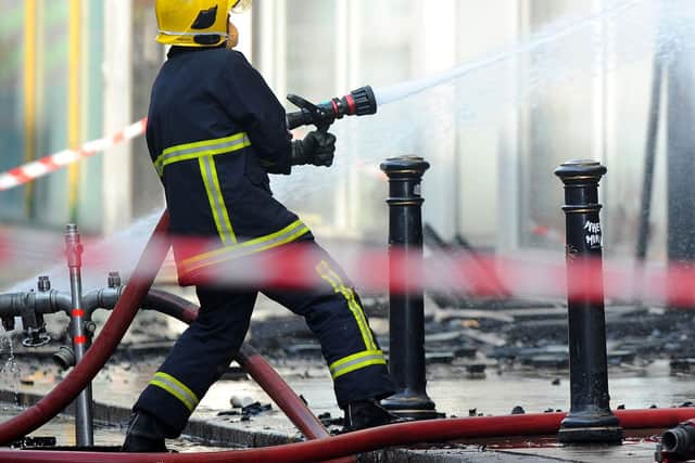 Fire crews were called to Woodend Road, Cranfield, earlier today (Wednesday)