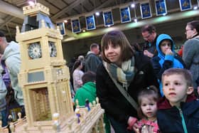 Youngsters could marvel at the displays up close at the Milton Keynes event, photo from Jane Russell