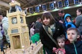 Youngsters could marvel at the displays up close at the Milton Keynes event, photo from Jane Russell