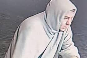 Police have issued this CCTV image  of a man they want to speak to in connection with the theft of an e-cycle