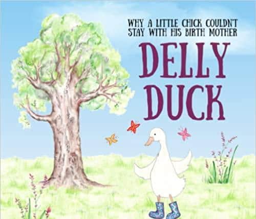 Holly's first book helps children understand adoption