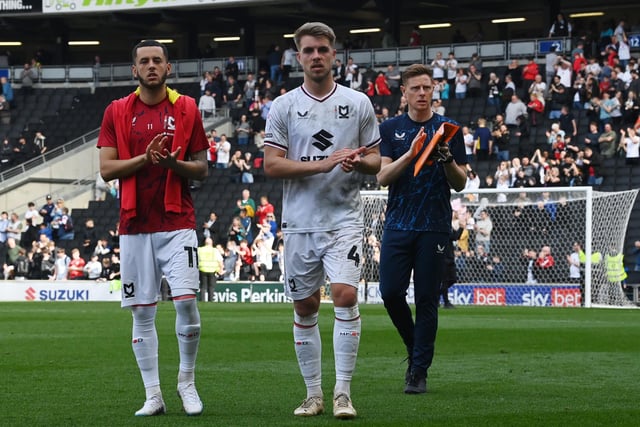 Toby Lock's MK Dons player rating pictures after the stunning eight ...