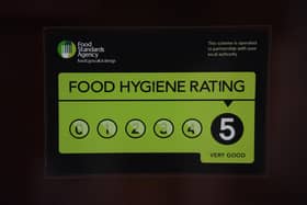 Display of the rating sticker is voluntary in England. Image: Victoria Jones