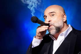 Omid Djalili has starred in Hollywood blockbuster movies The Mummy and Gladiator.