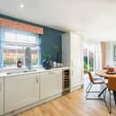 DWSM - The kitchen inside a typical home at Lavendon Fields