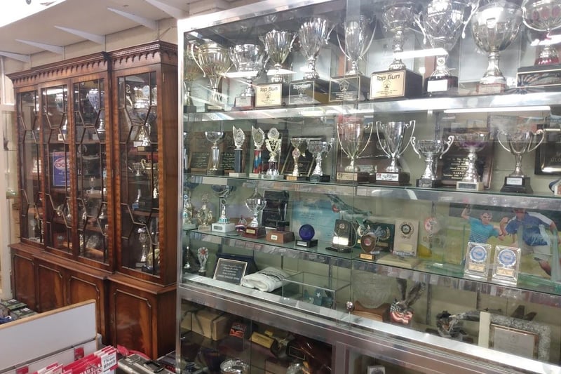 There are even trophies for sale