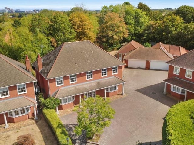 This six-bed house on Hillcrest Close in Milton Keynes is on the market with an asking price of just over £1,000,000