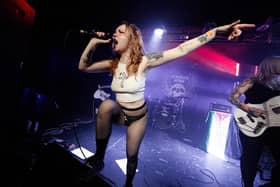 Witch Fever on stage at the Multitude Festival at the Craufurd Arms in Milton Keynes on Sunday, August 8. Photo by David Jackson.