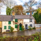 The terraced cottage is full of charm