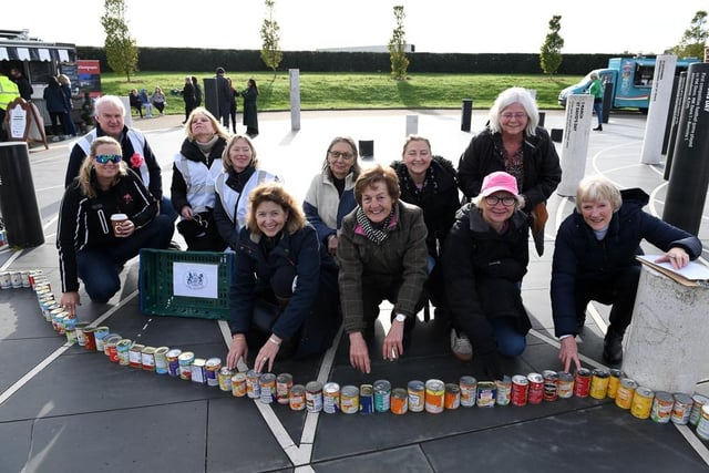 The first cans are laid at MK Rose memorial