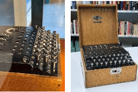 First ever Enigma machine purchased by UK on display at Milton Keynes ...