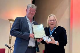 High Sheriff Dame Ann & Camphill CEO Tim Davies