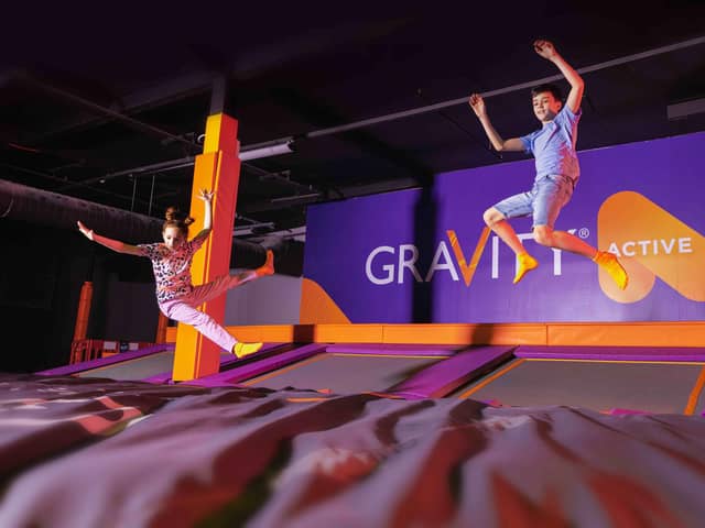 Visitors to Gravity Active can take part in some of the Gladiator challenges they’ve watched on screen