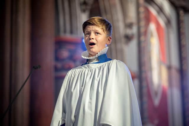 Freddie Simpson BBC Young Chorister of the Year finalist