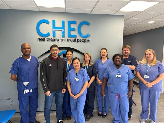The team at CHEC Milton Keynes is now treating NHS endoscopy patients