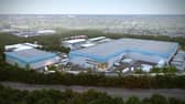 The news warehouses were recently completed at Redmoor in MK