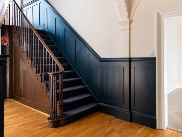 The property comes with outbuildings, a garage and ample private parking. Photo: Fisher German LLP - South/ Zoopla