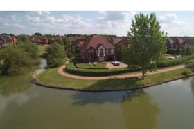 The house is right next to Furzton Lake