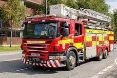 Eight fire crews attended the incident in CMK on Tuesday