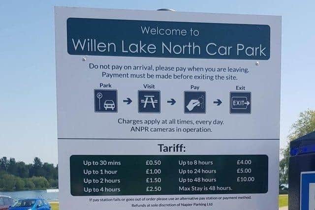 The parking charges will not change with the new company