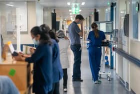 The number of people waiting for appointments and operations at Milton Keynes University Hospital has fallen, according to the latest figures