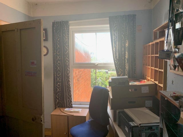 The third bedroom appears to have been used as a study
