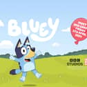 Bluey will be visiting the centre on April 5.