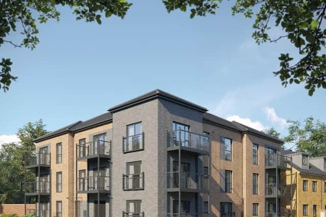 Prices start at £215,000 for a one bedroom apartment