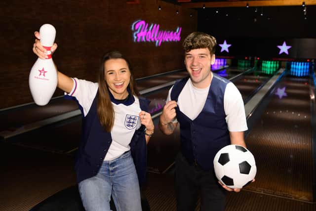 People can bowl for free at Hollywood Bowl at the start of the Euros - providing they wear a waistcoat like the England football manager