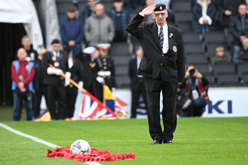 Stadium MK stood for a minute's silence