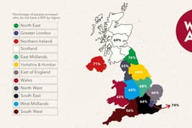 Regional statistics for the UK based on the Will Aid Public Poll 2024
