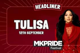 Singing sensation Tulisa has been announced as the headliner for Milton Keynes Pride Festival 2026.