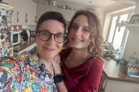 Amy with her mum Bethany