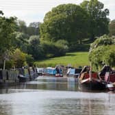 A walk along the canal in Cosgrove offers an opportunity to take in some tranquil countryside views and watch the narrow boats