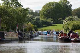 A walk along the canal in Cosgrove offers an opportunity to take in some tranquil countryside views and watch the narrow boats