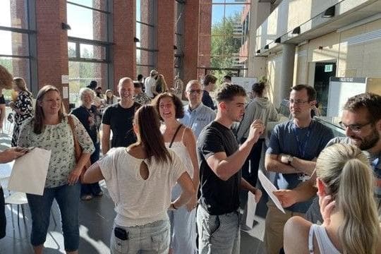 Tim Detheridge Kimberley College celebrate brilliant A-level results