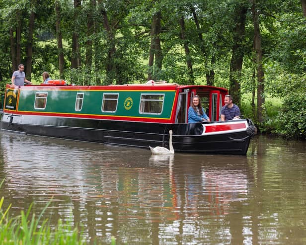 Cruising on the canal brings you close to nature