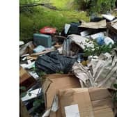 The men adveritised their waste collection service - but then dumped the rubbish on a Milton Keynes estate