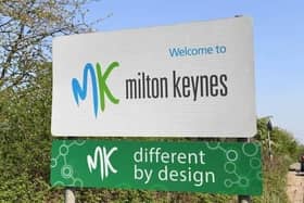 Milton Keynes sign. Photo: MK Citizen / Jane Russell