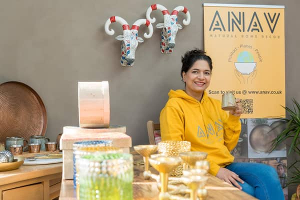 Pallavi Ghosh's artisan homeware business, based in Milton Keynes, has gone from success to success
