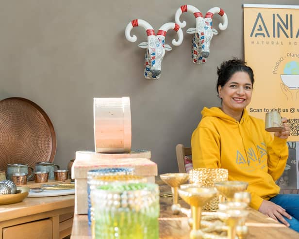 Pallavi Ghosh's artisan homeware business, based in Milton Keynes, has gone from success to success