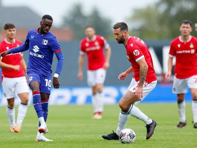 Mo Eisa is one of five MK Dons players rated as amongst League Two's most valuable players right now.